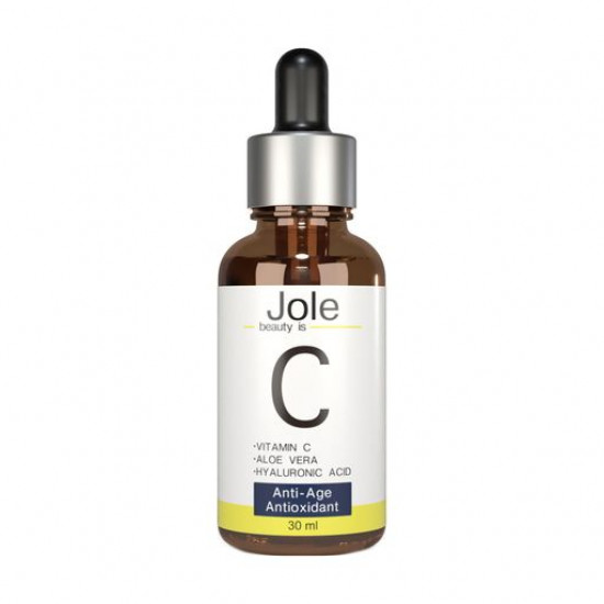 Омолаживающая сыворотка для лица Jole Vitamin C Serum с гиалуроновой кислотой и витамином С, 30 мл
Омолаживающая сыворотка для лица Jole Vitamin C Serum с гиалуроновой кислотой и витамином С, 30 мл