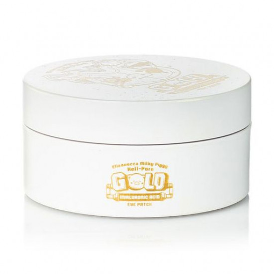 Омолоджуючі гідрогелеві патчі для шкіри навколо очей Elizavecca Gold Hyaluronic Acid Eye Patch із золотом і гіалуроновою кислотою, 60 шт Омолоджуючі гідрогелеві патчі для шкіри навколо очей Elizavecca Gold Hyaluronic Acid Eye Patch із золотом і гіалуроновою кислотою, 60 шт