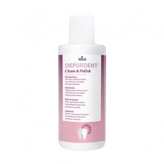 Ополіскувач для порожнини рота Dr. Wild Depurdent Clean & Polish Mouthrinse, 400 мл Ополіскувач для порожнини рота Dr. Wild Depurdent Clean & Polish Mouthrinse, 400 мл