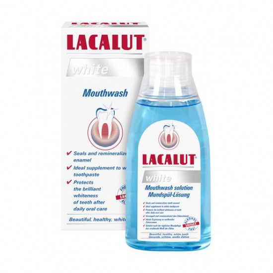 Lacalut white mouthwash, 300 ml Lacalut white mouthwash, 300 ml