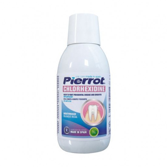 Ополіскувач для ротової порожнини з хлоргексидином Pierrot Chlorhexidine Mouthwash, 250 мл Ополіскувач для ротової порожнини з хлоргексидином Pierrot Chlorhexidine Mouthwash, 250 мл