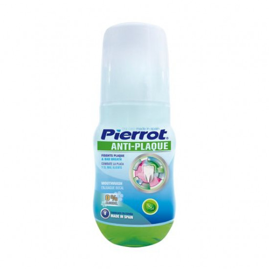 Ополіскувач від нальоту та зубного каменю Pierrot Anti-Plaque Mouthwash, 100 мл Ополіскувач від нальоту та зубного каменю Pierrot Anti-Plaque Mouthwash, 100 мл