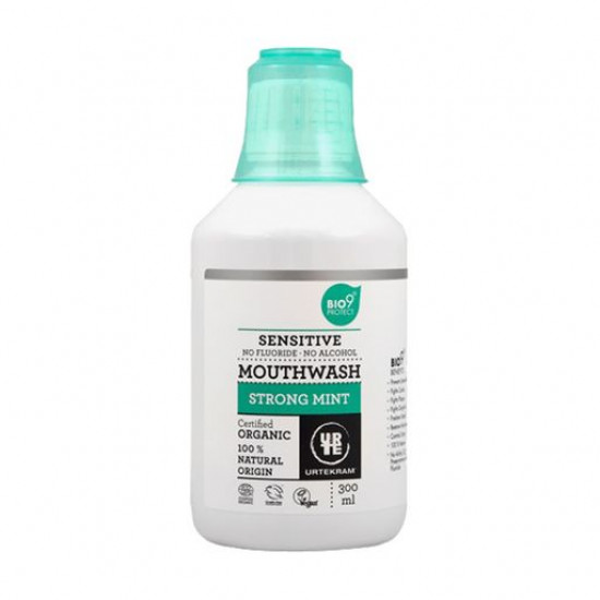 Органический ополаскиватель для ротовой полости Urtekram Mouthwash Strong Mint Сильная мята, 300 мл
Органический ополаскиватель для ротовой полости Urtekram Mouthwash Strong Mint Сильная мята, 300 мл