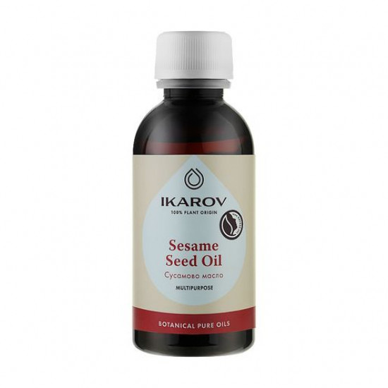 Органічне кунжутне масло для обличчя та тіла Ikarov Sesame Seed Oil, 100 мл Органічне кунжутне масло для обличчя та тіла Ikarov Sesame Seed Oil, 100 мл