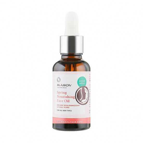 Organic spring nutritious oil for the person Ikarov Spring Nourishing Face Oil, 30 ml Organic spring nutritious oil for the person Ikarov Spring Nourishing Face Oil, 30 ml