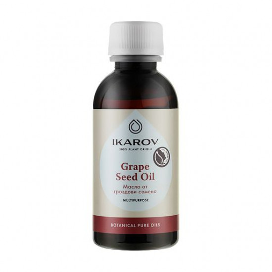 Органическое виноградное масло для лица и тела Ikarov Grape Seed Oil, 100 мл
Органическое виноградное масло для лица и тела Ikarov Grape Seed Oil, 100 мл