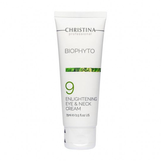 Освітлювальний крем для шкіри навколо очей та шиї Christina Bio Phyto Enlightening Eye and Neck Cream етап 9, 75 мл Освітлювальний крем для шкіри навколо очей та шиї Christina Bio Phyto Enlightening Eye and Neck Cream етап 9, 75 мл