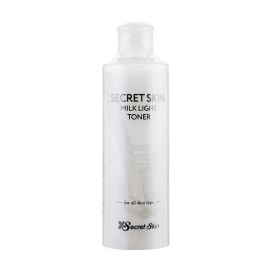 Осветляющий тонер для лица с молочными протеинами Secret Skin Milk Light Toner, 250 мл
Осветляющий тонер для лица с молочными протеинами Secret Skin Milk Light Toner, 250 мл
