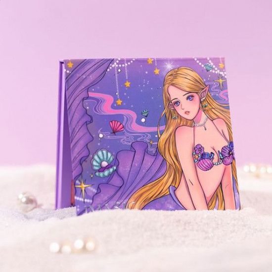 Палетка для макіяжу Imagic Mermaid Face Palette, EY-333, 15.8 г Палетка для макіяжу Imagic Mermaid Face Palette, EY-333, 15.8 г