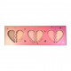 Palette for a make-up of Ruby Rose Face Heart HB-7520, 21 g Palette for a make-up of Ruby Rose Face Heart HB-7520, 21 g