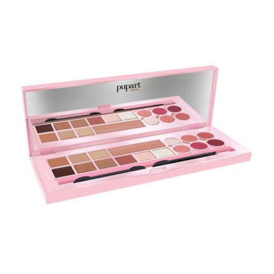 Палетка для макияжа глаз, губ и лица Pupa Beauty Kits Pupart S 001 Wake Up & Make-Up, 9.1 г
Палетка для макияжа глаз, губ и лица Pupa Beauty Kits Pupart S 001 Wake Up & Make-Up, 9.1 г