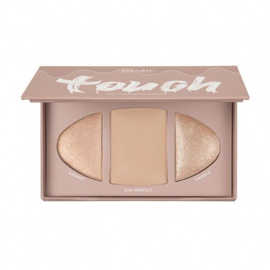 Палетка для макіяжу обличчя Imagic Touch Illuminating Palette, FA-131, 1 Starlight Glam, 22 г Палетка для макіяжу обличчя Imagic Touch Illuminating Palette, FA-131, 1 Starlight Glam, 22 г