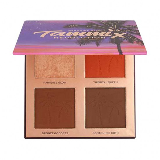 Палетка для макияжа лица Makeup Revolution X Tammi Tropical Golden Glow Deep, 16 г
Палетка для макияжа лица Makeup Revolution X Tammi Tropical Golden Glow Deep, 16 г