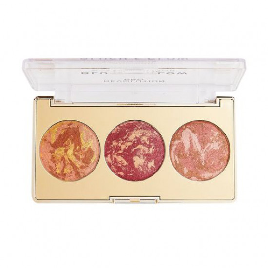 Палетка для макіяжу обличчя Revolution Pro Blush & Glow Face Palette Cranberry Glow, 2.8 г Палетка для макіяжу обличчя Revolution Pro Blush & Glow Face Palette Cranberry Glow, 2.8 г