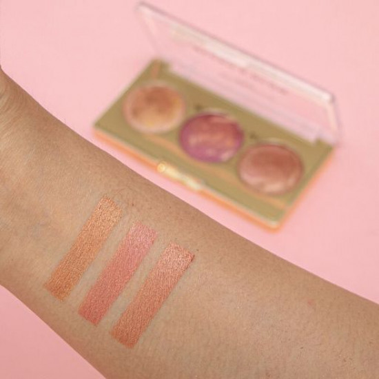 Палетка для макіяжу обличчя Revolution Pro Blush & Glow Face Palette Cranberry Glow, 2.8 г Палетка для макіяжу обличчя Revolution Pro Blush & Glow Face Palette Cranberry Glow, 2.8 г
