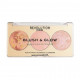 Палетка для макіяжу обличчя Revolution Pro Blush & Glow Palette Peach Glow, 2.8 г Палетка для макіяжу обличчя Revolution Pro Blush & Glow Palette Peach Glow, 2.8 г