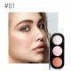 Палетка рум'ян та хайлайтерів для обличчя Focallure Blush & Highlight Makeup Palette 01 Rose Fairy, 10.5 г Палетка рум'ян та хайлайтерів для обличчя Focallure Blush & Highlight Makeup Palette 01 Rose Fairy, 10.5 г