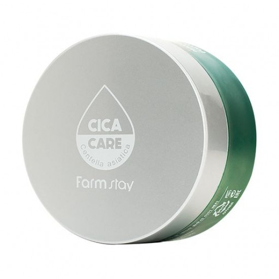 Патчі для шкіри навколо очей FarmStay Cica Farm Nature Solution Eye Patch з екстрактом азіатської центели, 60 шт Патчі для шкіри навколо очей FarmStay Cica Farm Nature Solution Eye Patch з екстрактом азіатської центели, 60 шт