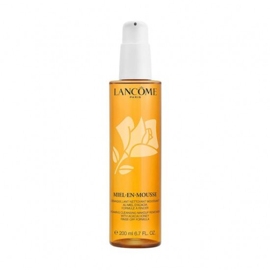 Пінка-мус для зняття макіяжу Lancome Miel En Mousse Foaming Face Cleanser and Makeup Remover, 200 мл Пінка-мус для зняття макіяжу Lancome Miel En Mousse Foaming Face Cleanser and Makeup Remover, 200 мл