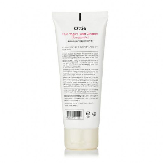 Пінка для обличчя Ottie Fruit Yogurt Foam Cleanser (Pomegranate), 150 мл Пінка для обличчя Ottie Fruit Yogurt Foam Cleanser (Pomegranate), 150 мл
