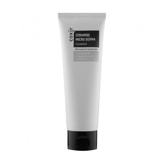 Skin for washing of Coxir Ceramide Micro Derma Cleanser with ceramides, 120 ml Skin for washing of Coxir Ceramide Micro Derma Cleanser with ceramides, 120 ml