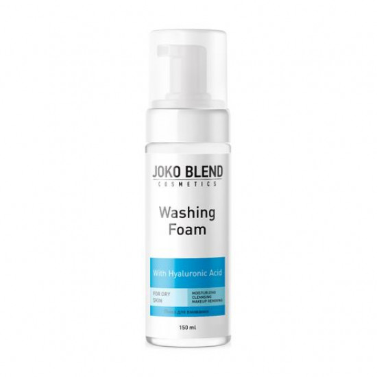 Foam for washing of Joko Blend Washing Foam for dry face skin, with hyaluronic acid, 150 ml Foam for washing of Joko Blend Washing Foam for dry face skin, with hyaluronic acid, 150 ml