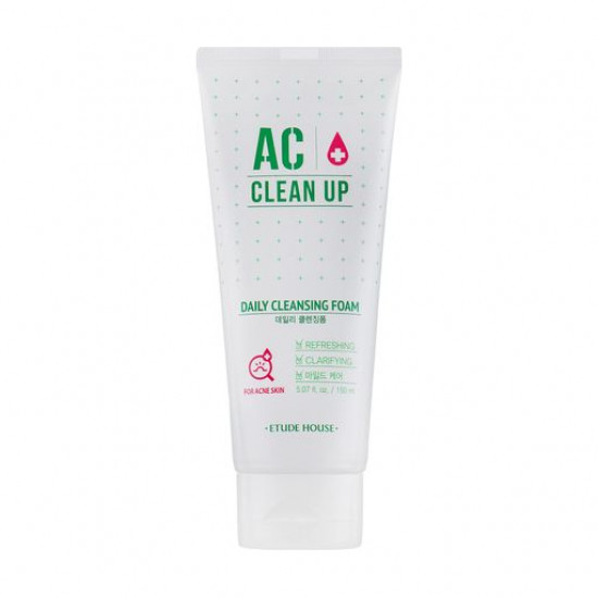 Skin for washing of the person Etude House AC Clean Up Cleansing Foam, 150 ml Skin for washing of the person Etude House AC Clean Up Cleansing Foam, 150 ml