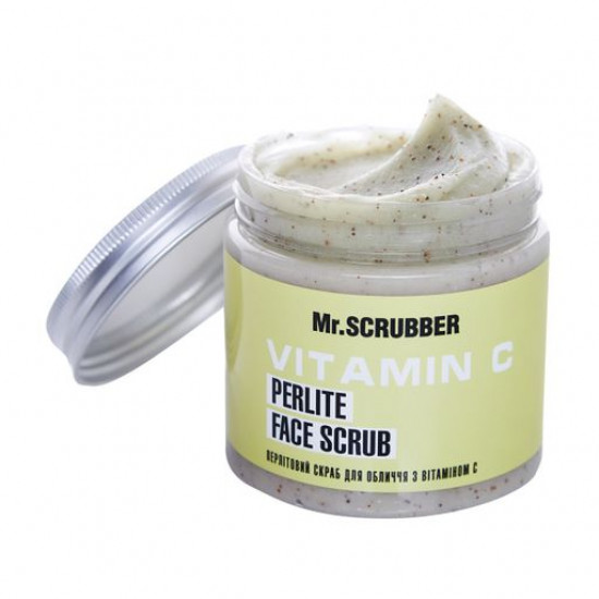 Перлітовий скраб для обличчя Mr.Scrubber Vitamin C Perlite Face Scrub з вітаміном С, 200 г Перлітовий скраб для обличчя Mr.Scrubber Vitamin C Perlite Face Scrub з вітаміном С, 200 г