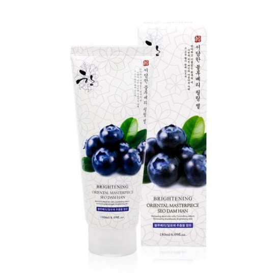 The peeling is face gel 3W ClinicSeo Dam Han Blue Berry Peeling Gel with extract of bilberry, 180 ml The peeling is face gel 3W ClinicSeo Dam Han Blue Berry Peeling Gel with extract of bilberry, 180 ml
