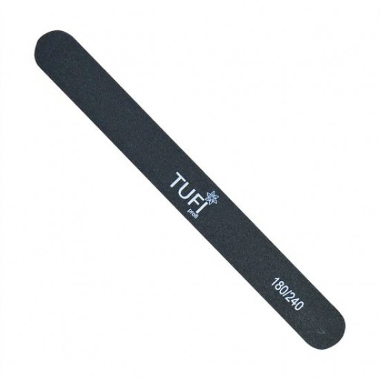 The file for nails of Tufi Profi Premium Direct 180/240 grit, black (0122191) The file for nails of Tufi Profi Premium Direct 180/240 grit, black (0122191)