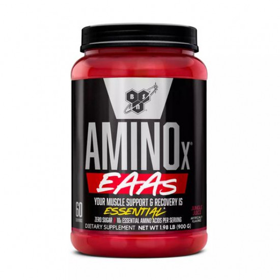 Пищевая добавка Аминокислота в порошке BSN Amino X EAA Jungle Juice, 900 г
Пищевая добавка Аминокислота в порошке BSN Amino X EAA Jungle Juice, 900 г