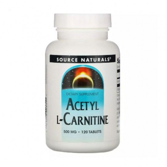 Пищевая добавка аминокислота в таблетках Source Naturals Acetyl L-Carnitine Ацетил L-Карнитин 500 мг, 120 шт
Пищевая добавка аминокислота в таблетках Source Naturals Acetyl L-Carnitine Ацетил L-Карнитин 500 мг, 120 шт