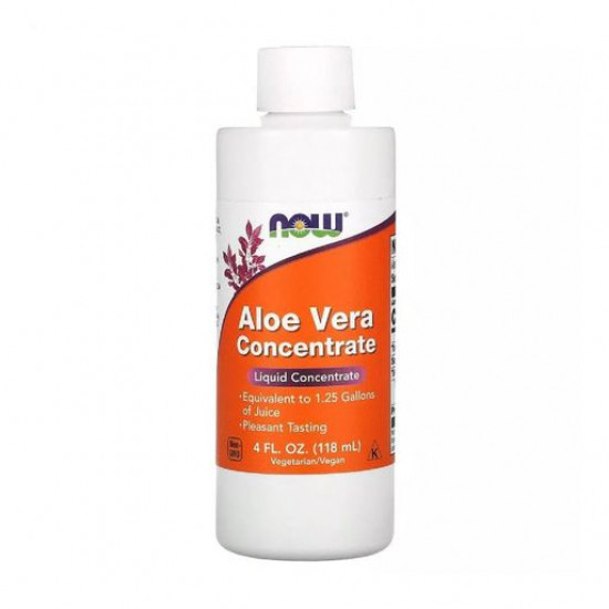 Nutritional supplement concentrate of Now Foods Aloe Vera Concentrate of Aloe belief, 118 ml Nutritional supplement concentrate of Now Foods Aloe Vera Concentrate of Aloe belief, 118 ml