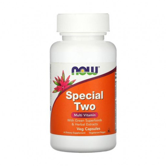 Харчова добавка мультивітаміни в капсулах Now Foods Special Two, Multi Vitamin, 30 шт Харчова добавка мультивітаміни в капсулах Now Foods Special Two, Multi Vitamin, 30 шт