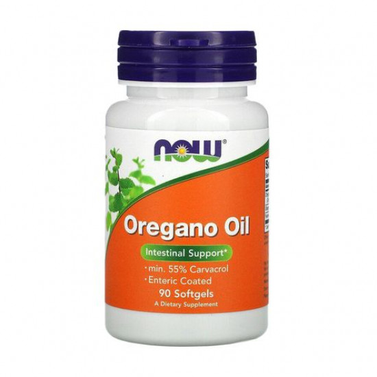 Пищевая добавка в гелевых капсулах Now Foods Oregano Oil Масло Орегано, 90 шт
Пищевая добавка в гелевых капсулах Now Foods Oregano Oil Масло Орегано, 90 шт