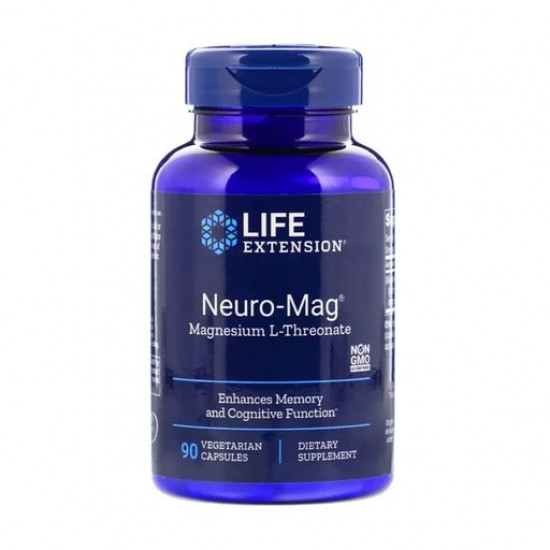 Пищевая добавка в капсулах Life Extension Neuro-Mag Magnesium L-Threonate Магний L-Треонат, 90 шт
Пищевая добавка в капсулах Life Extension Neuro-Mag Magnesium L-Threonate Магний L-Треонат, 90 шт