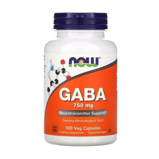 Пищевая добавка в капсулах Now Foods GABA Гамма-аминомасляная кислота 750 мг, 100 шт
Пищевая добавка в капсулах Now Foods GABA Гамма-аминомасляная кислота 750 мг, 100 шт