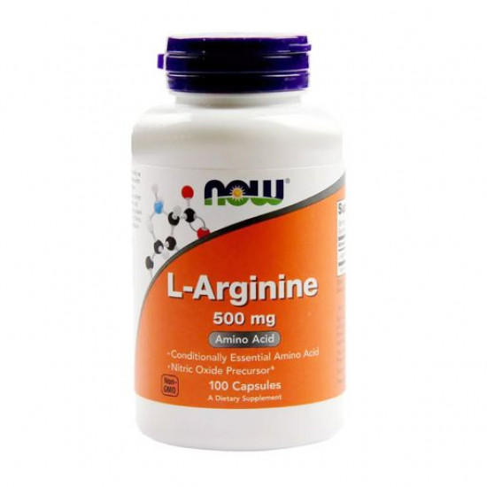 Пищевая добавка в капсулах Now Foods L-Arginine L-Аргинин 500 мг, 100 шт
Пищевая добавка в капсулах Now Foods L-Arginine L-Аргинин 500 мг, 100 шт