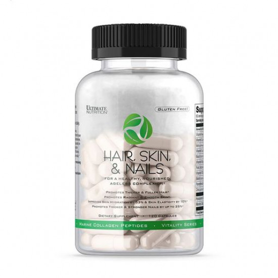 Пищевая добавка в капсулах Ultimate Nutrition Hair, Skin & Nails Волосы, кожа и ногти, 120 шт
Пищевая добавка в капсулах Ultimate Nutrition Hair, Skin & Nails Волосы, кожа и ногти, 120 шт