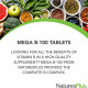 Nutritional supplement vitamins B the tablets NaturesPlus Mega B-100 V-complex with the slowed-down release, 60 pieces Nutritional supplement vitamins B the tablets NaturesPlus Mega B-100 V-complex with the slowed-down release, 60 pieces