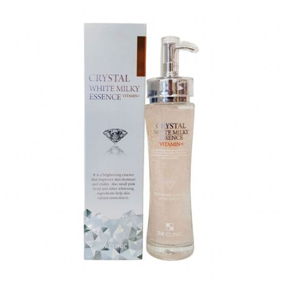 Питательная эссенция для лица 3W Clinic Crystal White Milky Essence Vitamin+ с молочным протеином, 150 мл
Питательная эссенция для лица 3W Clinic Crystal White Milky Essence Vitamin+ с молочным протеином, 150 мл