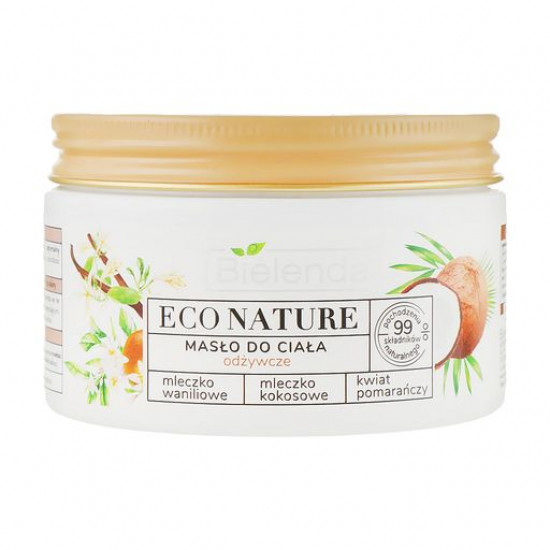 Nutritious oil for a body of Bielenda Eco Nature Nourishing Body Butter, 250 ml Nutritious oil for a body of Bielenda Eco Nature Nourishing Body Butter, 250 ml