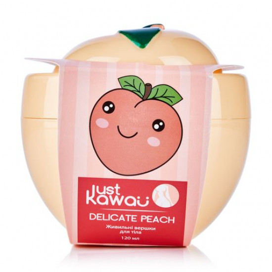 Nutritious Just Kawaii body cream Gentle peach, 120 ml Nutritious Just Kawaii body cream Gentle peach, 120 ml