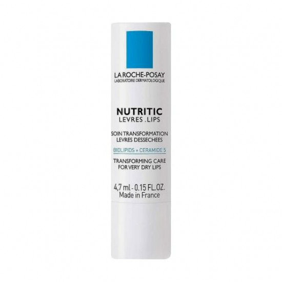 Nutritious balm for deep recovery of skin of lips of La Roche-Posay Nutritic Levres Lips, 4.7 ml Nutritious balm for deep recovery of skin of lips of La Roche-Posay Nutritic Levres Lips, 4.7 ml