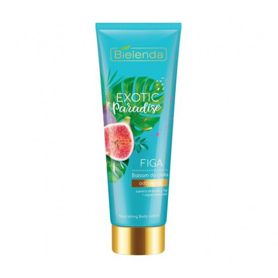 Поживний бальзам для тіла Bielenda Exotic Paradise Nourishing Body Lotion Figa Інжир, 250 мл Поживний бальзам для тіла Bielenda Exotic Paradise Nourishing Body Lotion Figa Інжир, 250 мл