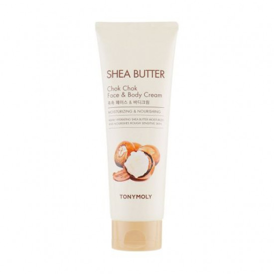 Nutritious cream for a face and body of Tony Moly Shea Butter Chok Chok Face & Body Cream, 250 ml Nutritious cream for a face and body of Tony Moly Shea Butter Chok Chok Face & Body Cream, 250 ml