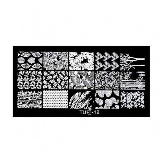 Plate for stamping of Tufi Profi Premium No. 12 (099893) Plate for stamping of Tufi Profi Premium No. 12 (099893)