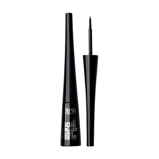 Eyeliner of Bless Beauty So Black Line Waterproof with a firm brush, Black, 3.5 g Eyeliner of Bless Beauty So Black Line Waterproof with a firm brush, Black, 3.5 g