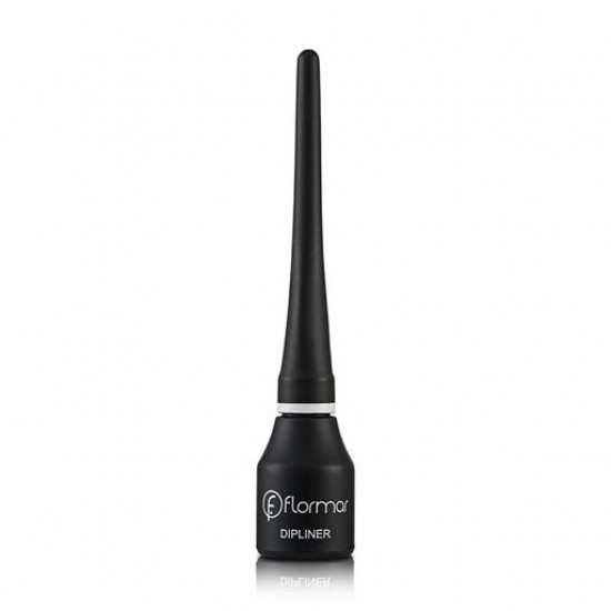 Підводка для очей Flormar Dipliner з твердим пензликом, Black, 3.5 мл Підводка для очей Flormar Dipliner з твердим пензликом, Black, 3.5 мл