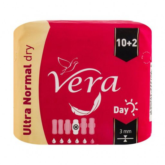 Прокладки для критических дней Vera Ultra Normal Dry, 12 шт
Прокладки для критических дней Vera Ultra Normal Dry, 12 шт
